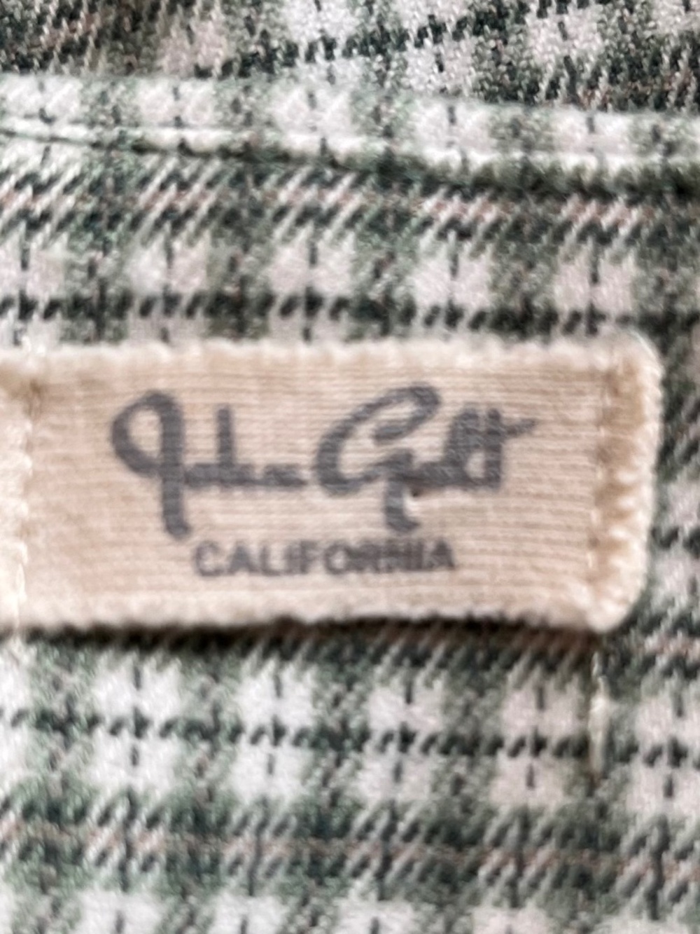 John Galt Brandy Melville Green Checked A-Line Mini Skirt Size XS (est) - Picture 6 of 9